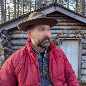 Vintage Distressed Wide Brim Felt Hat. Great Rumpled Western Look. Large-XL?